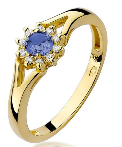 Bonore - Arany 585 - Tanzanit 0,15 ct gyűrű