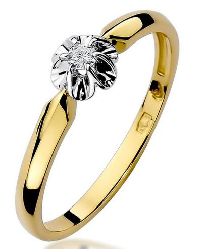 Bonore - Arany 585 - Gyémánt 0,04 ct gyűrű