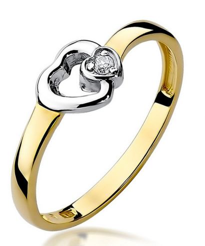 Bonore - Arany 585 - Gyémánt 0,02 ct gyűrű