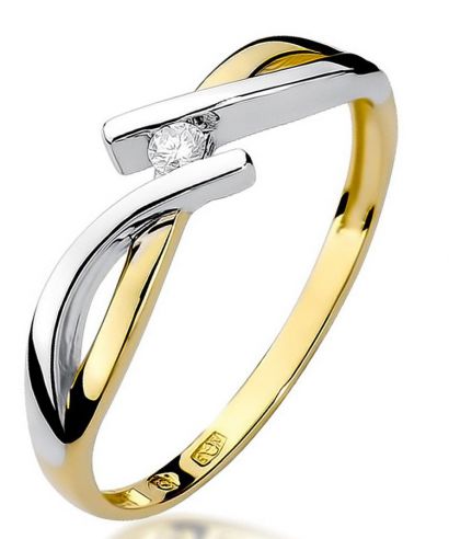 Bonore - Arany 585 - Gyémánt 0,04 ct gyűrű