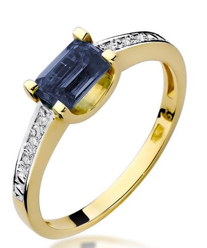 Bonore - Arany 585 - Zafír 0,6 ct gyűrű