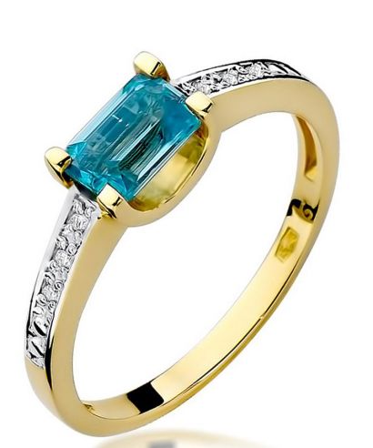 Bonore - Arany 585 - Topáz 0,65 ct gyűrű