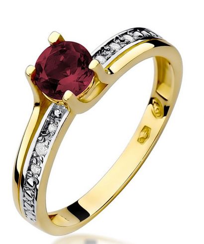 Bonore - Arany 585 - Gránát 0,6 ct gyűrű