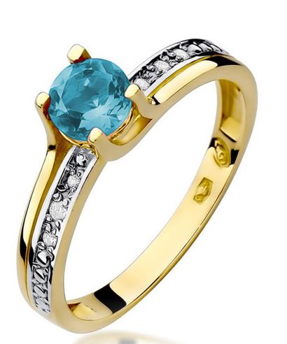 Bonore - Arany 585 - Topáz 0,5 ct gyűrű
