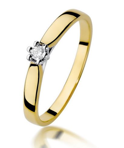 Bonore - Arany 585 - Gyémánt 0,04 ct gyűrű