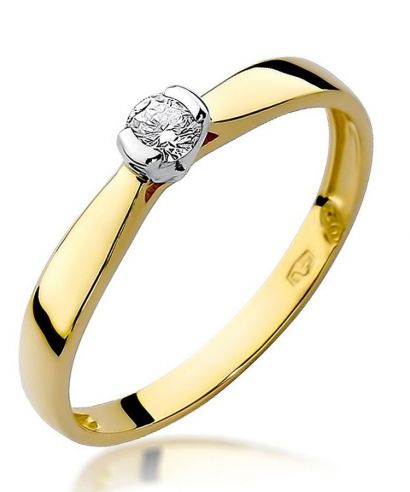 Bonore - Arany 585 - Gyémánt 0,08 ct gyűrű