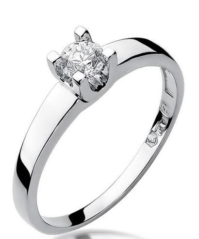 Bonore - Fehér Arany 585 - Gyémánt 0,3 ct gyűrű