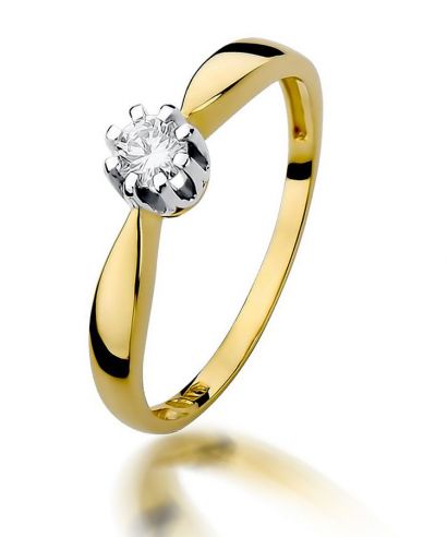 Bonore - Arany 585 - Gyémánt 0,15 ct gyűrű