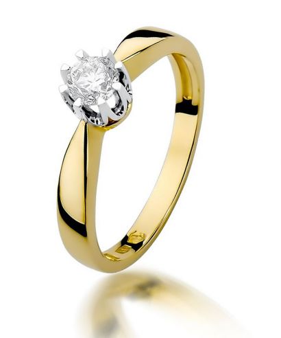 Bonore - Arany 585 - Gyémánt 0,3 ct gyűrű