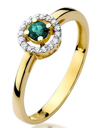 Bonore - Arany 585 - Smaragd 0,15 ct gyűrű