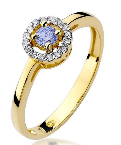 Bonore - Arany 585 - Tanzanit 0,15 ct gyűrű