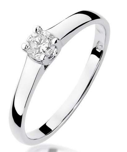 Bonore - Fehér Arany 585 - Gyémánt 0,2 ct gyűrű