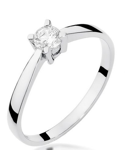 Bonore - Fehér Arany 585 - Gyémánt 0,2 ct gyűrű