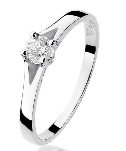 Bonore - Fehér Arany 585 - Gyémánt 0,2 ct gyűrű