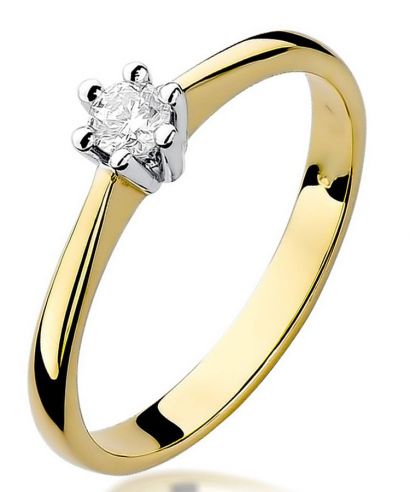 Bonore - Arany 585 - Gyémánt 0,15 ct gyűrű