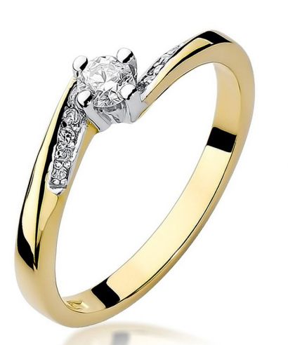 Bonore - Arany 585 - Gyémánt 0,15 ct gyűrű