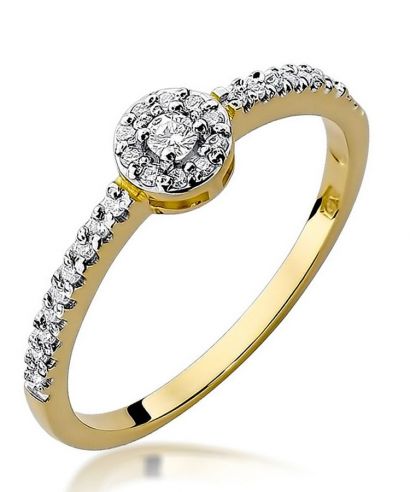Bonore - Arany 585 - Gyémánt 0,05 ct gyűrű