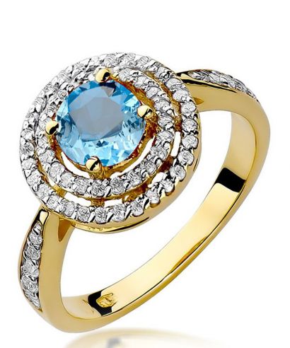 Bonore - Arany 585 - Topáz 0,8 ct gyűrű