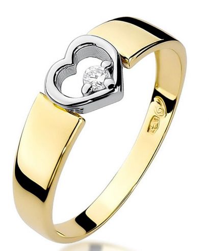 Bonore - Arany 585 - Gyémánt 0,04 ct gyűrű