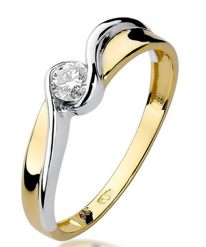 Bonore - Arany 585 - Gyémánt 0,15 ct gyűrű