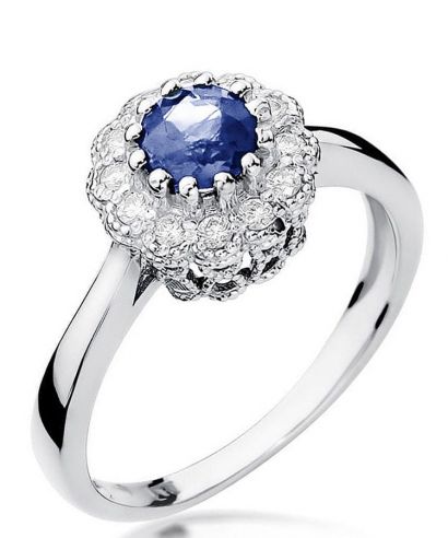 Bonore - Fehér Arany 585 - Tanzanit 0,5 ct gyűrű
