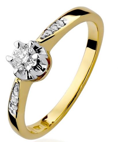 Bonore - Arany 585 - Gyémánt 0,2 ct gyűrű