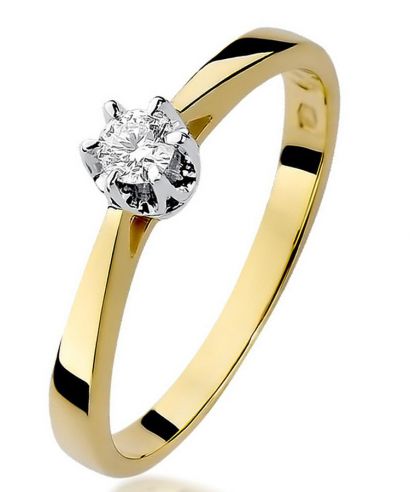 Bonore - Arany 585 - Gyémánt 0,12 ct gyűrű