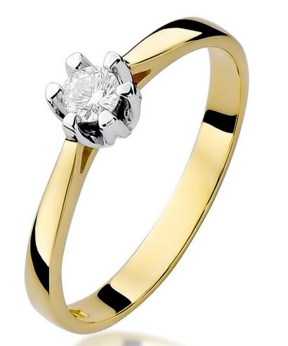 Bonore - Arany 585 - Gyémánt 0,12 ct gyűrű