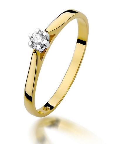 Bonore - Arany 585 - Gyémánt 0,09 ct gyűrű