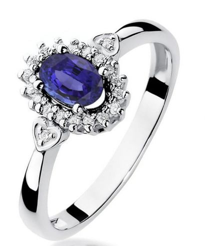 Bonore - Fehér Arany 585 - Tanzanit 0,4 ct gyűrű