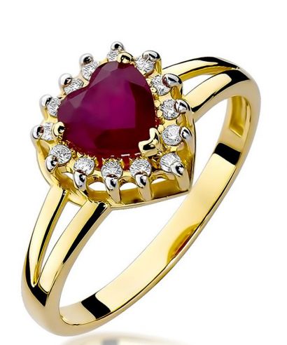 Bonore - Arany 585 - Rubin 1,1 ct gyűrű