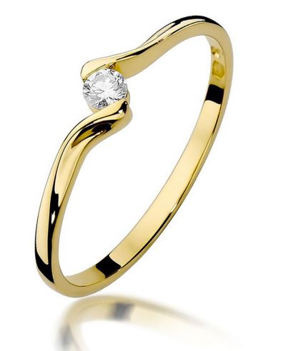 Bonore - Arany 585 - Gyémánt 0,09 ct gyűrű
