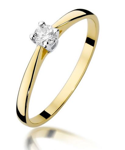 Bonore - Arany 585 - Gyémánt 0,15 ct gyűrű