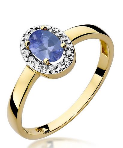 Bonore - Arany 585 - Tanzanit 0,4 ct gyűrű
