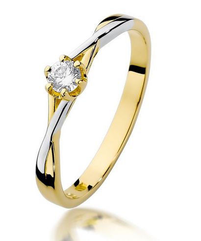 Bonore - Arany 585 - Gyémánt 0,12 ct gyűrű