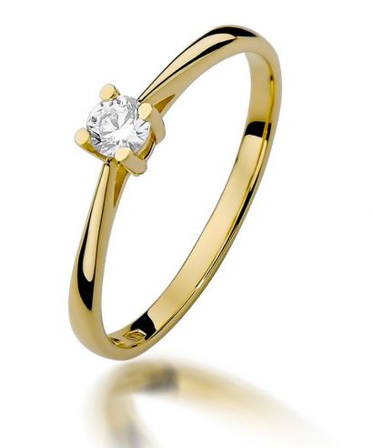 Bonore - Arany 585 - Gyémánt 0,15 ct gyűrű