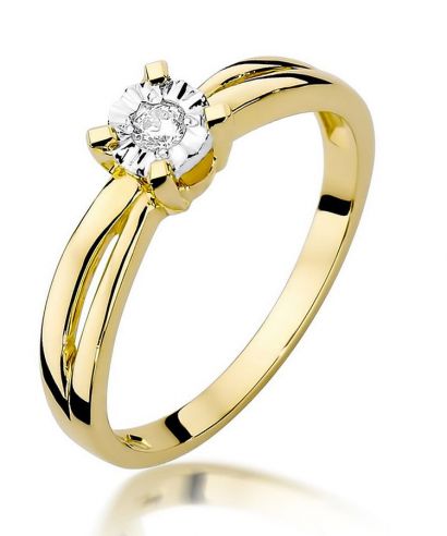 Bonore - Arany 585 - Gyémánt 0,08 ct gyűrű