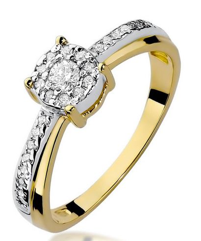 Bonore - Arany 585 - Gyémánt 0,08 ct gyűrű