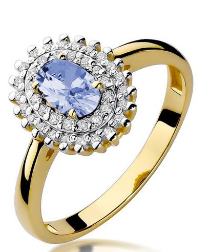 Bonore - Arany 585 - Tanzanit 0,4 ct gyűrű