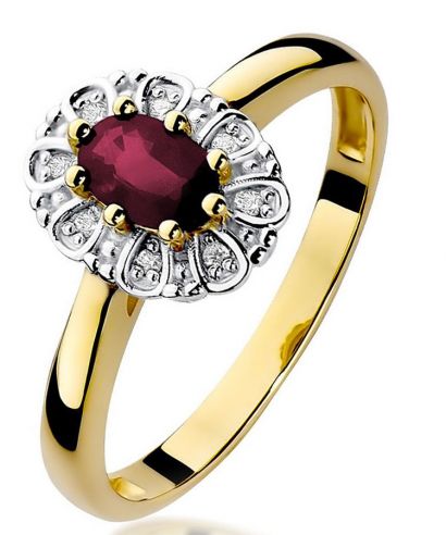 Bonore - Arany 585 - Rubin 0,6 ct gyűrű