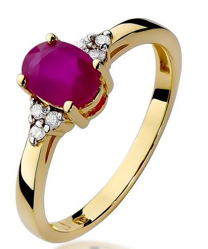 Bonore - Arany 585 - Rubin 1 ct gyűrű