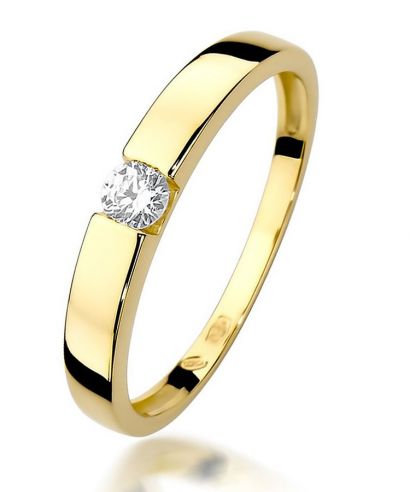 Bonore - Arany 585 - Gyémánt 0,12 ct gyűrű
