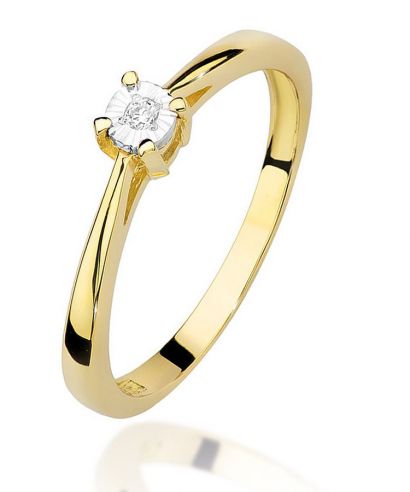 Bonore - Arany 585 - Gyémánt 0,02 ct gyűrű