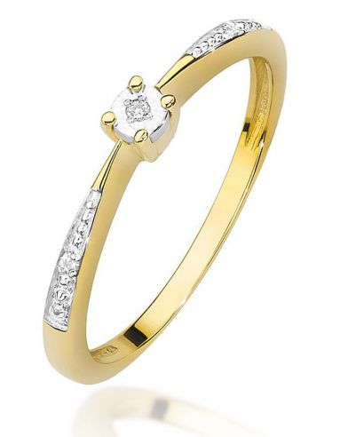 Bonore - Arany 585 - Gyémánt 0,0086 ct gyűrű