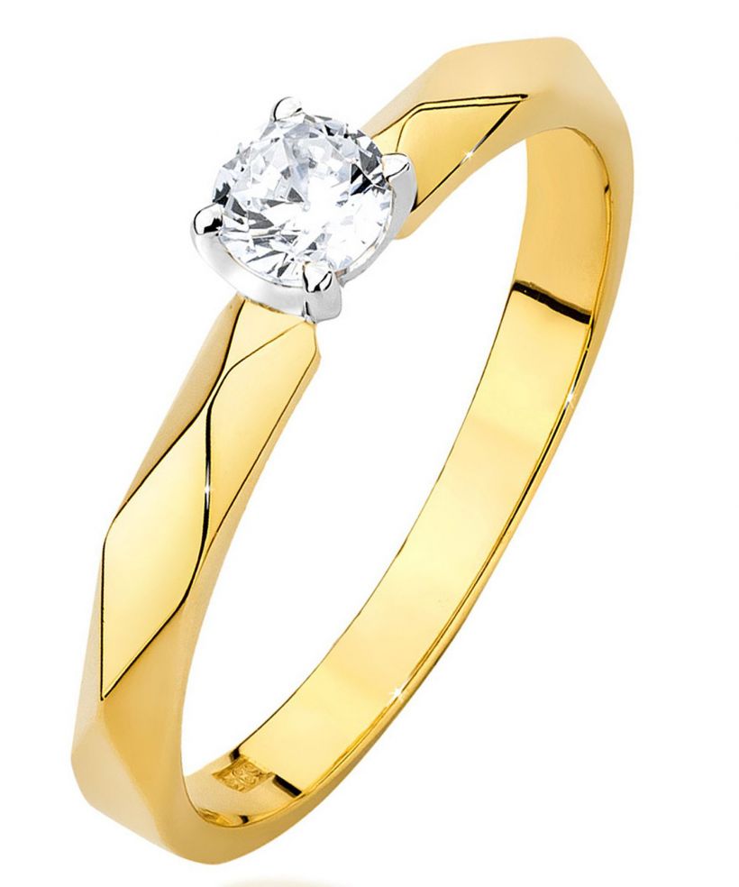 Bonore - Arany 585 - Gyémánt 0,2 ct gyűrű