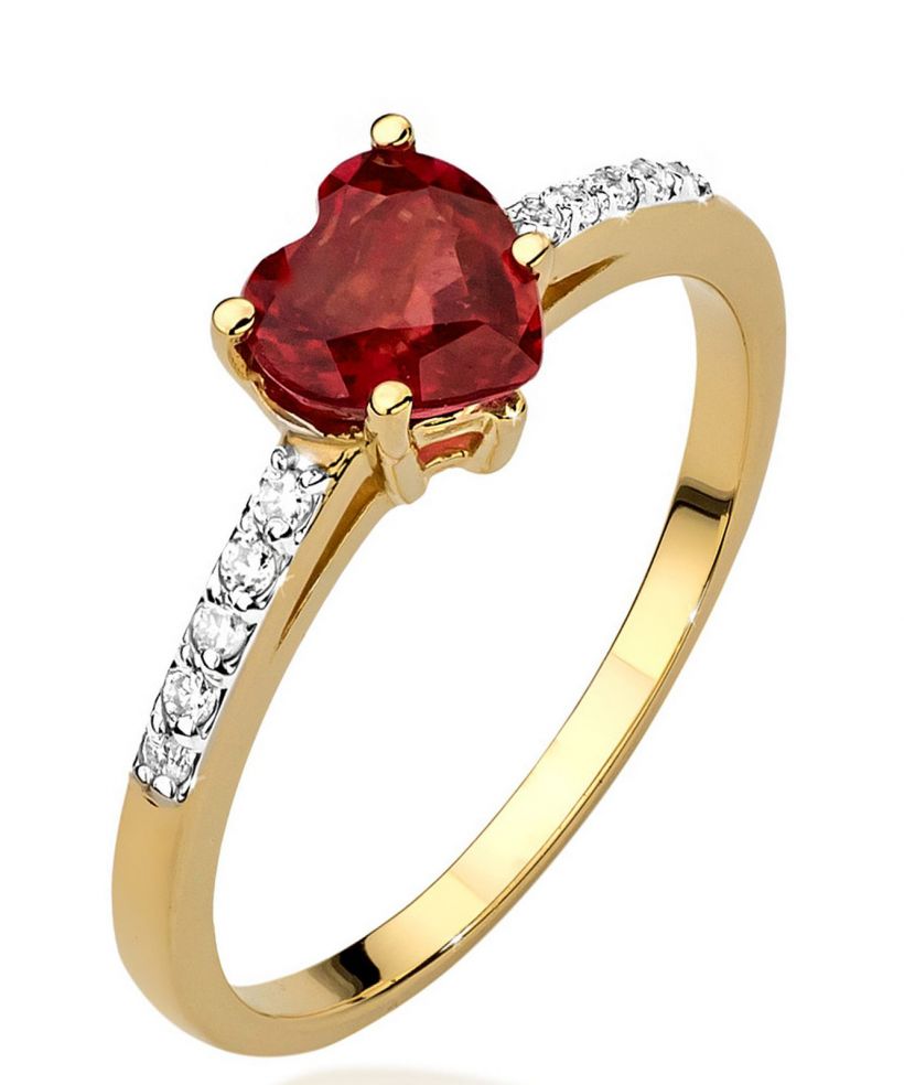 Bonore - Arany 585 - Rubin 1,1 ct gyűrű