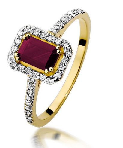 Bonore - Arany 585 - Rubin 0,8 ct gyűrű
