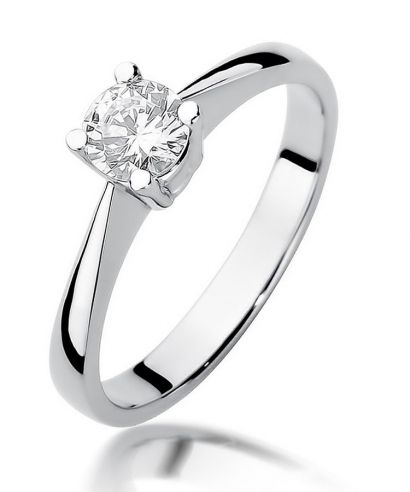 Bonore - Fehér Arany 585 - Gyémánt 0,5 ct gyűrű