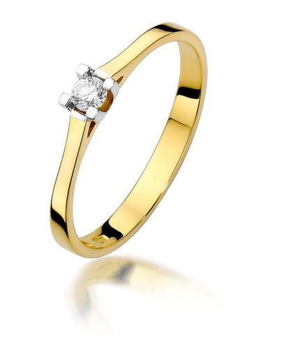 Bonore - Arany 585 - Gyémánt 0,09 ct gyűrű