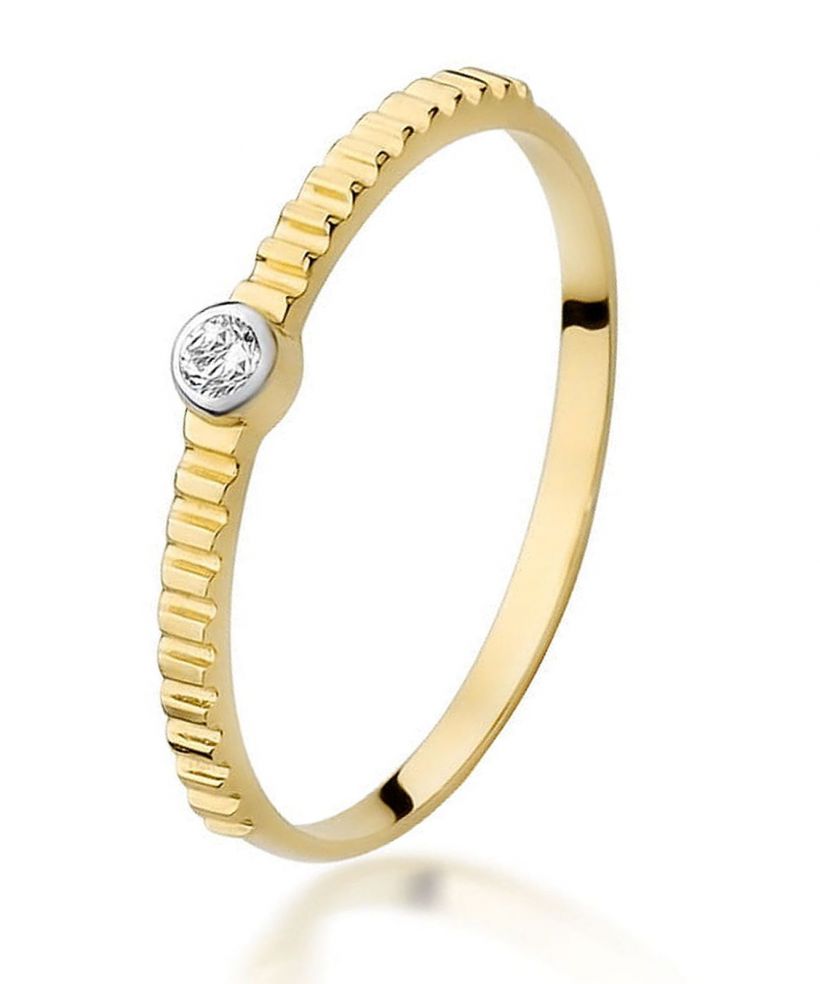 Bonore - Arany 585 - Gyémánt 0,04 ct gyűrű
